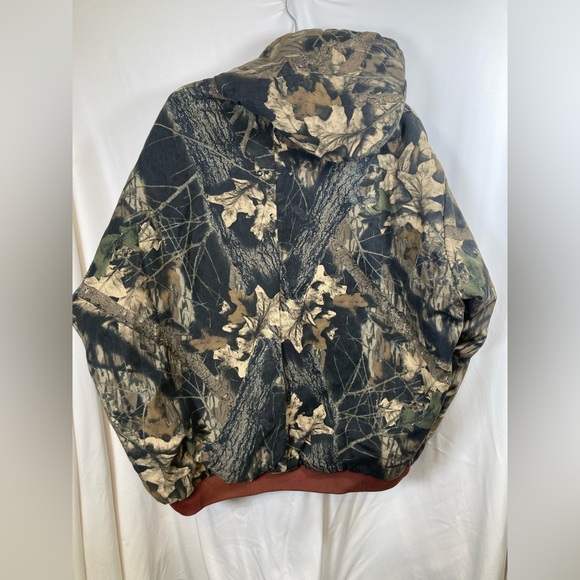 Mossy Oak Break-Up Original Camo Gunflint Jacket with Hood 3XL - Picture 8 of 13